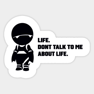 About Life 2 Sticker